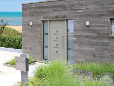 porte en aluminium reseda alutil